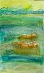 Bateaux(aquarelles)