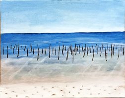 Plage(acrylique)