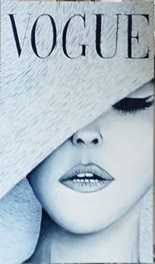 Affiche Vogue(Huile sur toile)