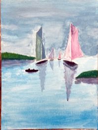 Voiles(acrylique)