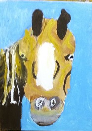 Cheval( acrylique)