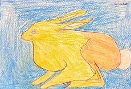 Lapin(pastel sec)