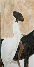 Cavalière (huile)