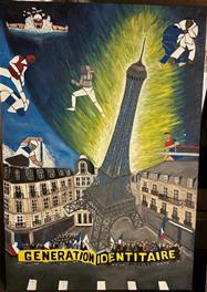  Génération identitaire(huile)