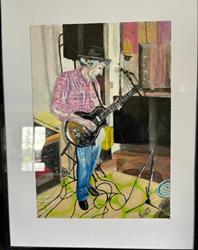  Le Guitariste(huile)